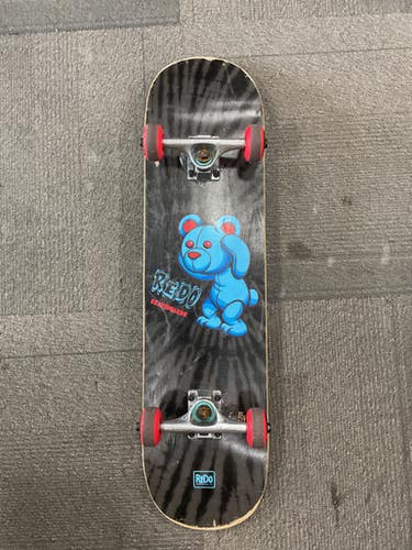 Used REDO SKATEBOARD Complete Skateboard Black Regular 11614-S000233909