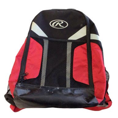Used Rawlings BACKPACK BB/SB Player Backpack Black 11760-S000090366