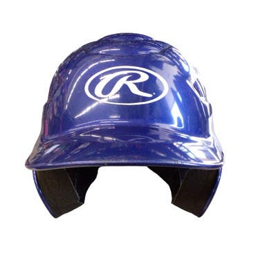 Used Rawlings BASEBALL HELMET Batting Helmet No Mask Navy Blue SM 11760-S000090364