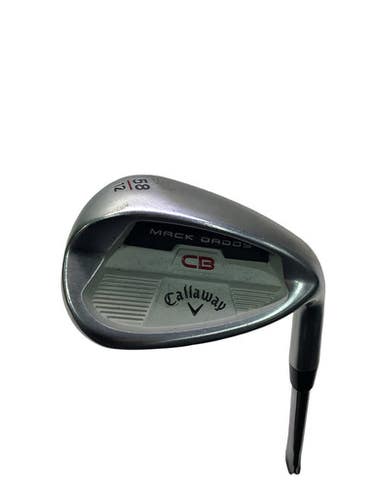 Used Callaway MACK DADDY CB Golf Wedge Mens RH 58 Degree 11347-S000266693