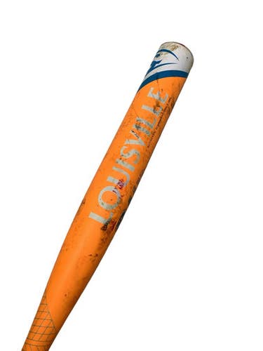 Used Louisville Slugger PROVEN BB/SB USA 2 1/4 Bat Orange And White 32" 11347-S000266676