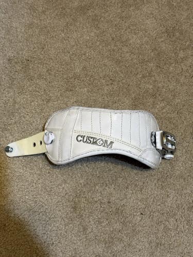Burton Custom Snowboard binding Left Ankle Strap Medium White