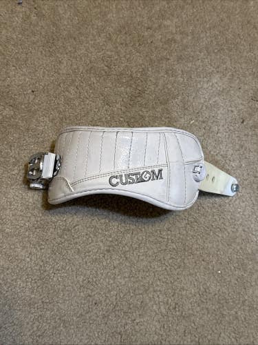 Burton Custom Snowboard binding Right Ankle Strap Medium White