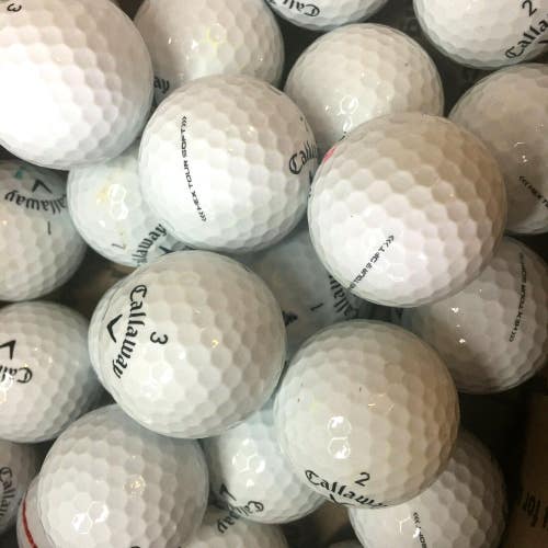 50 Premium AAA Callaway Hex Tour Soft Used Golf Balls.