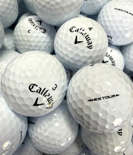 4 Dozen Premium AAA Callaway Hex Tour Used Golf Balls