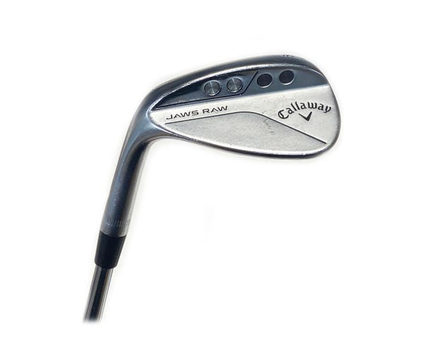 LH Callaway Jaws Raw 56*/12* W Grind Sand Wedge Dynamic Gold Spinner 115 Wedge