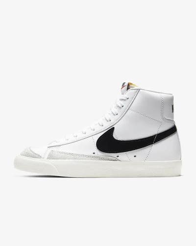Nike Blazer Mid '77 CZ1055-100 Women's White/Sail/Black Skateboard Shoes NR2534