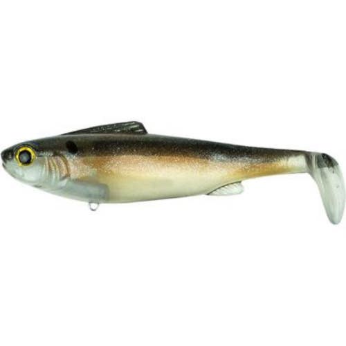 6th Sense HANG6SGGIZ Hangover Slow Sink Swimbait Ghost Gizzard Grey 6.25" DSG161