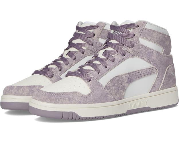 Puma Rebound Layup Sneakers Womens US 7.5 Purple Lace Up Lifestyle Shoes RHS8057