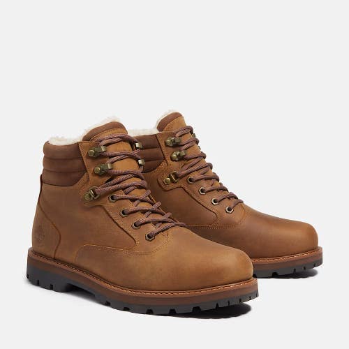 Timberland Britton Road TB0A6CFXEM4 Men's 13 Brown Warm-Lined Winter Boot MEW352