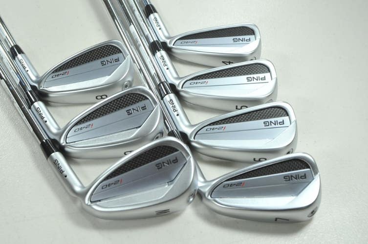 Ping i240 4-W Iron Set Stiff Flex Right NS Pro Modus3 Tour 115g Steel  # 212807