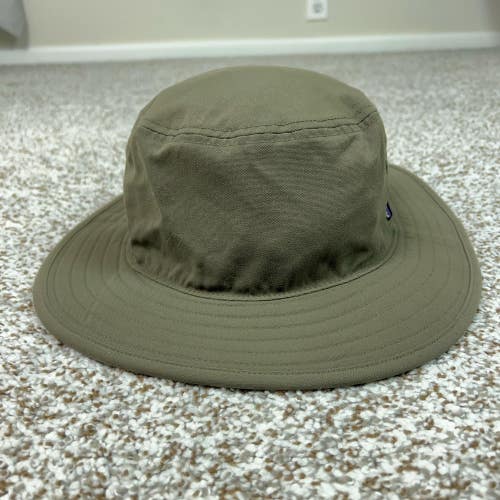 Patagonia Hat Boonie Mens One Size Green Twill Wide Brim Sun Outdoor Hiking Gorp