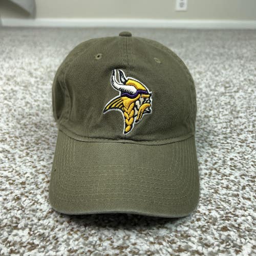 Minnesota Vikings Hat Cap Strap Back Mens One Size Green NFL Football Reebok