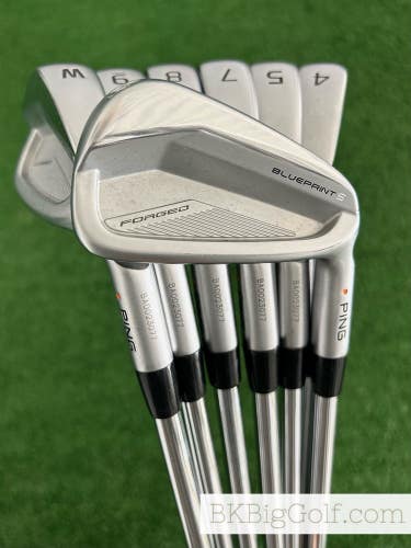 Ping Blueprint S Forged Iron Set 4-W / True Temper Elevate 95 Regular +1/2