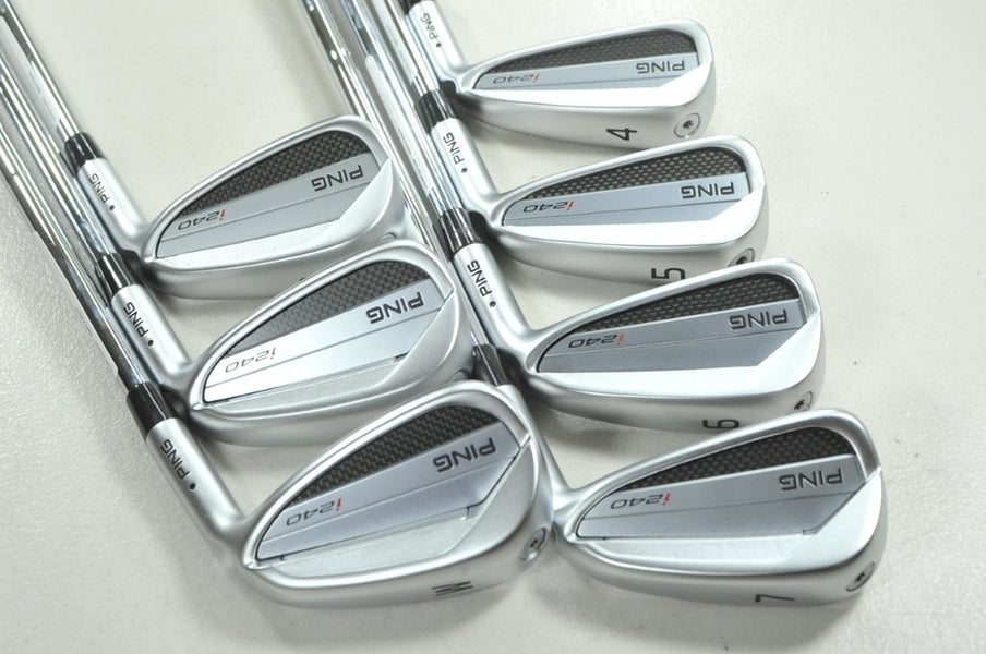 Ping i240 4-W Iron Set X-Stiff Flex RH NS Pro Modus3 Tour 115g