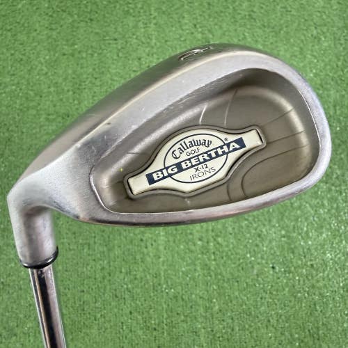 Callaway Big Bertha X-12 X12 Pitching Wedge PW Steel Memphis 10 98 Left Handed