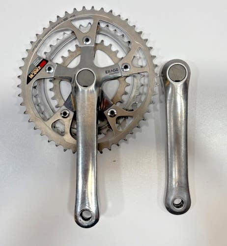 Vintage Shimano Exage Mountain FC-M450 175mm 38/38/28 BioPace Crankset