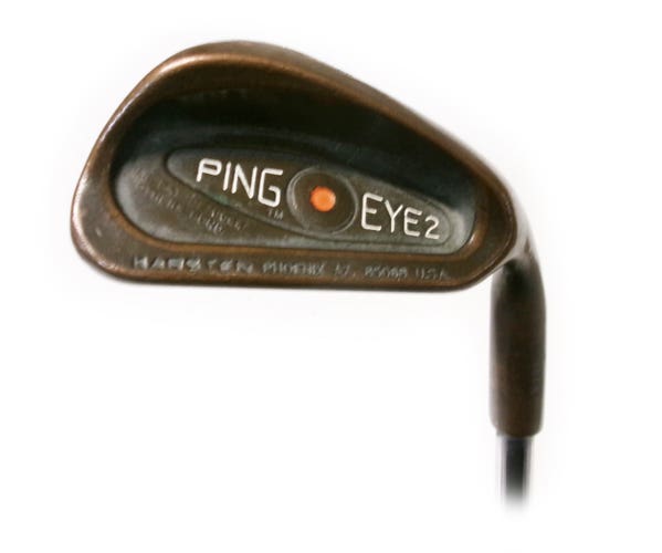 Ping Eye 2 BeCu Single 9 Iron Orange Dot Steel True Temper TT Lite XL Regular