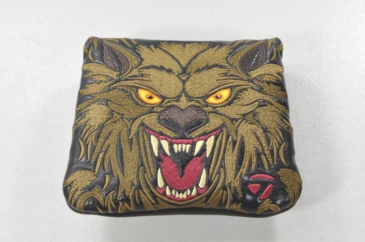 TaylorMade Midnight Howl Werewolf Spider Mallet Head Cover Halloween  #214938