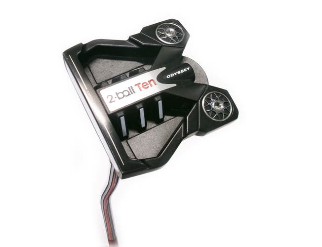 LH Odyssey 2-Ball Ten Red 34" Putter w/ Stroke Lab