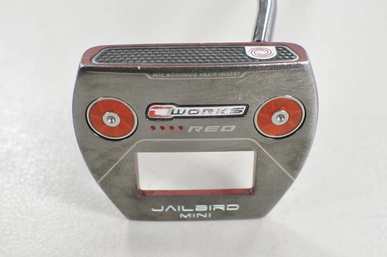 Odyssey O-Works Jailbird Mini Red 34" Putter Right Steel # 214847
