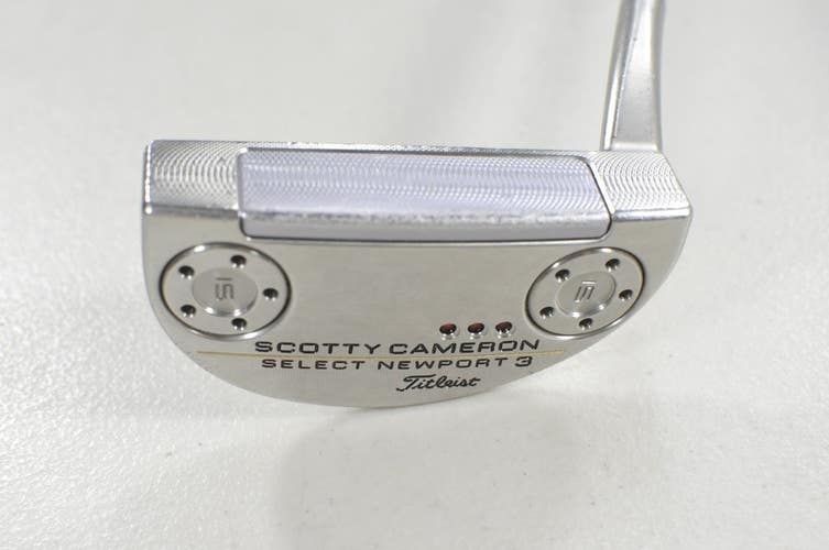 Titleist 2018 Scotty Cameron Select Newport 3 34" Putter Right Steel # 214903