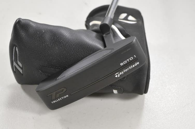 TaylorMade TP Collection Black Soto 34" Putter Right Steel with Cover  # 214907
