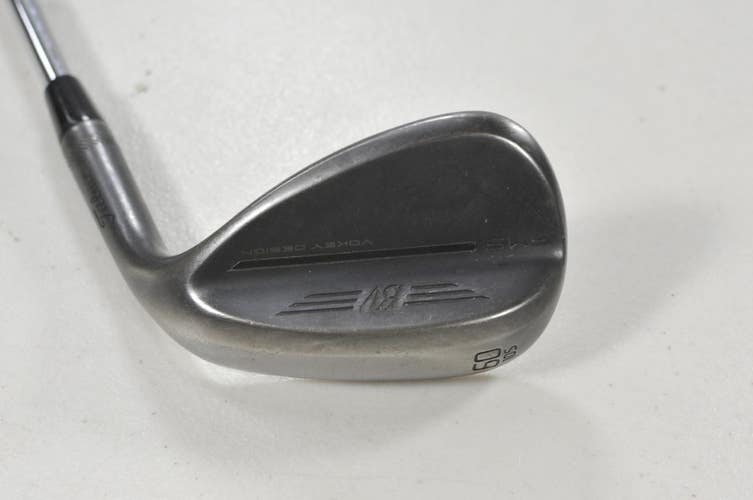 Titleist Vokey SM9 Jet Black 60*-10S Wedge Right BV Wedge Flex Steel # 214927