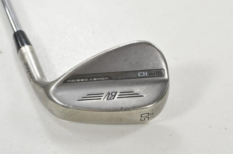 Titleist Vokey SM10 Nickel 50*-08F Wedge Right BV Wedge Flex Steel  # 214895