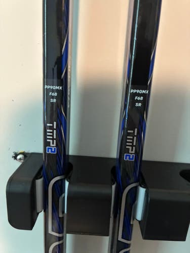 2 pack Senior Sher-Wood CODE TMP 2 Left Hand Hockey Stick PP90MX 68 Flex (Used)