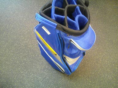 Used Top Flite GAMER Mens Cart Bag Royal Blue 11339-S000200762
