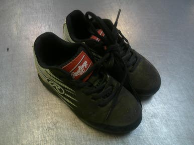 Used Rawlings CLEATS BB/SB Cleats Black Youth 11.0 11339-S000200713