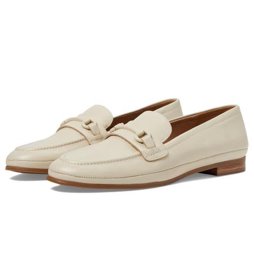 Blondo Benita Flats Women's US 7.5M Bone Leather Waterproof Slip On Loafer NCZ99