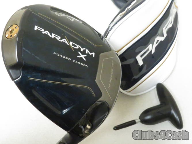 Callaway Paradym X Driver 10.5° Aldila NVS 65 Regular Flex +Cover  -1.5"