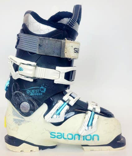 USED $400 Women's Salomon Quest Access 770 W  Ski Boots Sizes 24.5 25.5 26.5