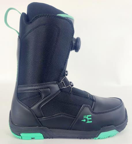 NEW Ladies 5th Element L-2 ATOP Snowboard Boots Black w/ BOA Like Lacing  6 - 15