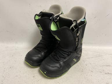Used Burton CASA Womens Snowboard Boots Black Senior 9 11855-S000201432