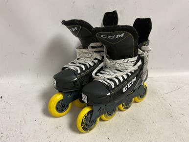 Used CCM 9350R Roller Hockey Skates Black Senior 6 11855-S000201401