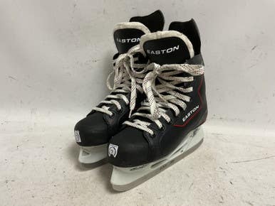 Used Easton SYNERGY EQ10 Senior Hockey Skate White/Black/Red Senior 6 11855-S000201392