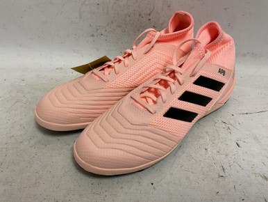 Used Adidas Predator Tango 18.3 DB2132 Soccer Indoor Shoes Pink Senior 9 11855-S000201391