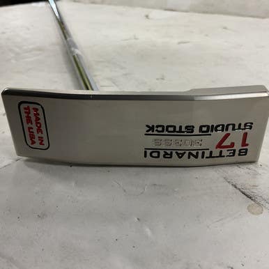 Used Bettinardi STUDIO STOCK 17 303SS Mens Putter RH Red 35" 11855-S000201339