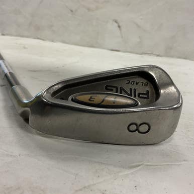 Used Ping I3 BLADE BLUE DOT Mens Individual Iron RH 8 Iron 11855-S000201321