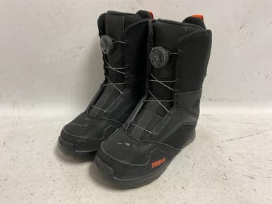 Used ThirtyTwo KIDA BOA Boys Snowboard Boots Black Junior 04 11855-S000201507