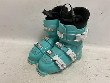 Used Tecnica JT3 PEARL Girls DH Ski Boot Royal Blue 205 MP - J01 11855-S000201505
