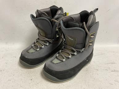 Used K2 LUNA Womens Snowboard Boots Grey Senior 8.5 11855-S000201488
