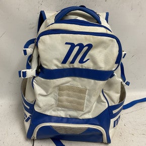 Used Marucci BB/SB Player Backpack Navy And White 11855-S000201461