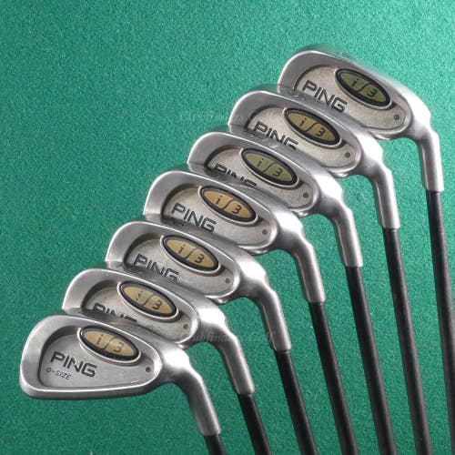 Ping i3 O-Size Black Dot 4-PW Iron Set Factory 350 Series Graphite Regular