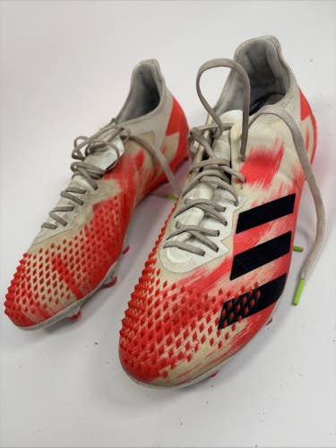 Adidas Predator 20.2 Demonskin Soccer Cleats, Size 10.5, Pop Black