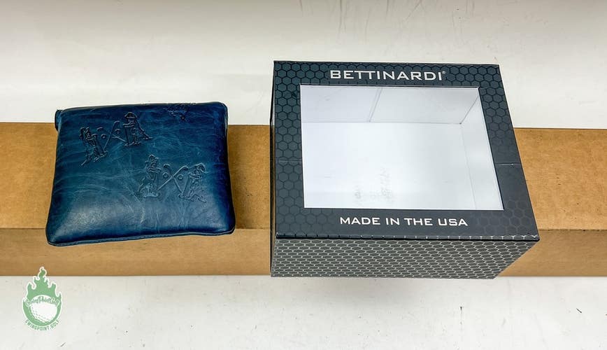 New Bettinardi Blue Leather Mallet Headcover National Golf Links of America