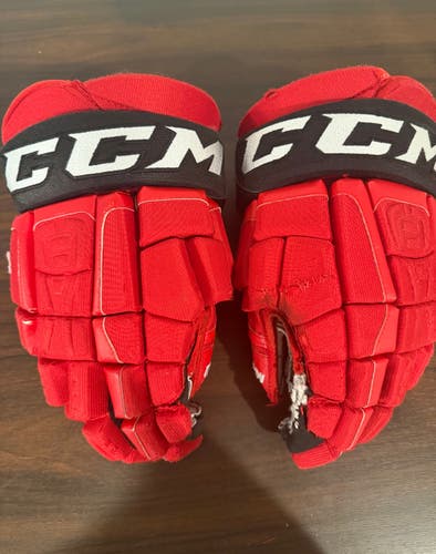 CCM HGCL Crazy Light Pro Stock Hockey Gloves 14” DEVILS 1316